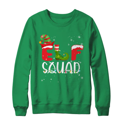 Elf Squad Christmas Matching Family Boy Girl Funny T-Shirt & Sweatshirt | Teecentury.com