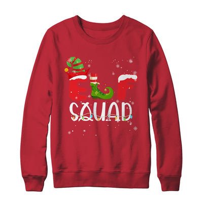 Elf Squad Christmas Matching Family Boy Girl Funny T-Shirt & Sweatshirt | Teecentury.com