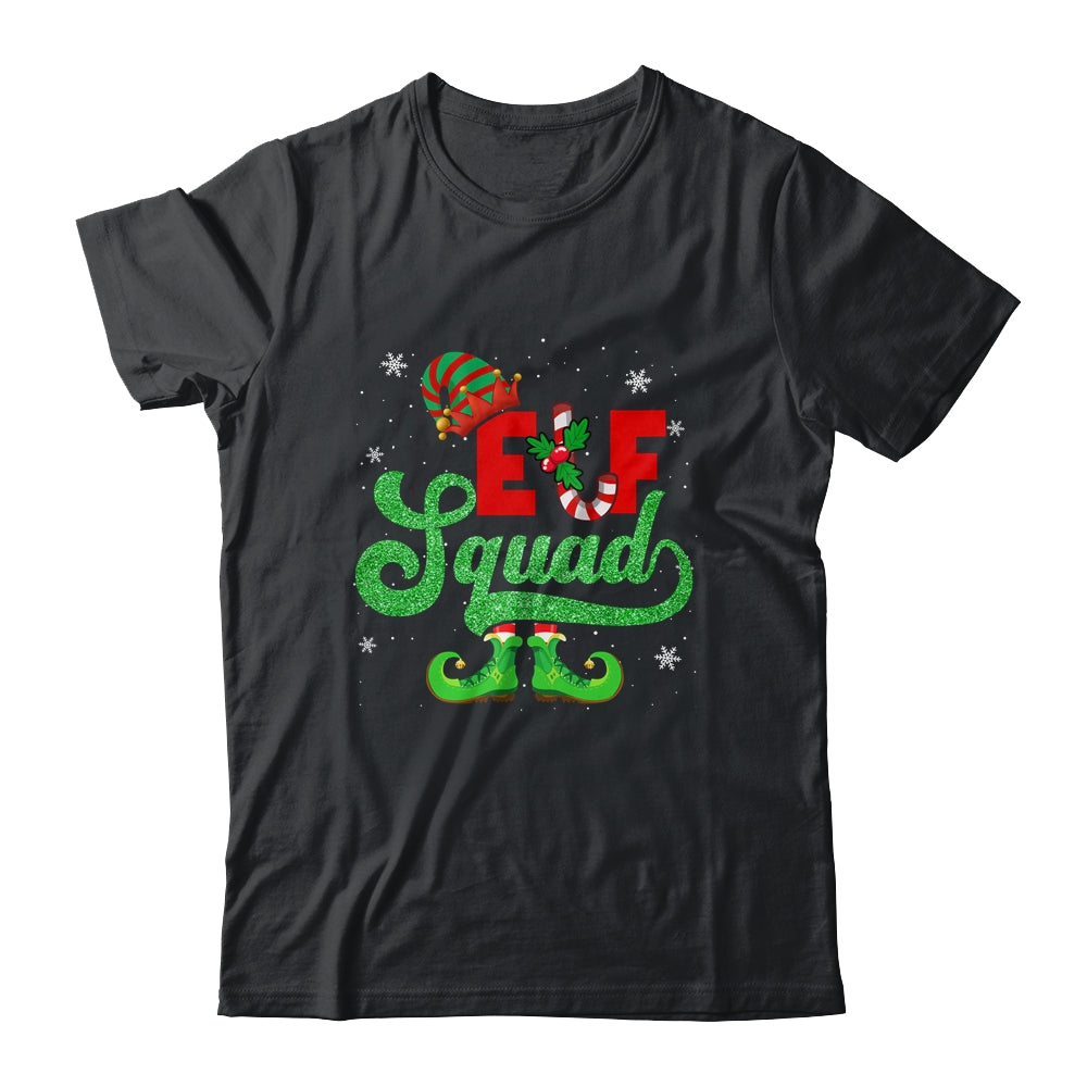 Elf Squad Funny Family Christmas Matching Family Xmas Shirt
