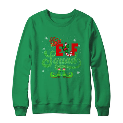 Elf Squad Funny Family Christmas Matching Family Xmas Shirt & Sweatshirt | teecentury