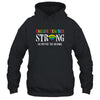 English Teacher Strong No Matter The Distance Virtual T-Shirt & Hoodie | Teecentury.com