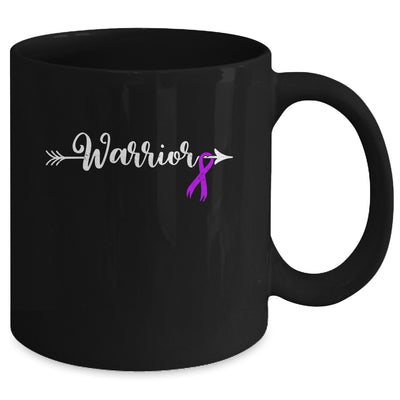 Epilepsy Warrior Epilepsy Awareness Purple Ribbon Mug | teecentury