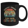 Exercise I Thought You Said Extra Lives Gaming Gamer Mug | teecentury