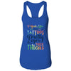 F-Bomb Mom With Tattoos Pretty Eyes And Thick Thighs Funny T-Shirt & Tank Top | Teecentury.com