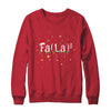 FA (LA)8 Funny Christmas Santa Fa La Math T-Shirt & Sweatshirt | Teecentury.com