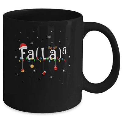 FA (LA)8 Funny Christmas Santa Fa La Math Mug Coffee Mug | Teecentury.com