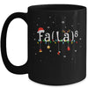 FA (LA)8 Funny Christmas Santa Fa La Math Mug Coffee Mug | Teecentury.com