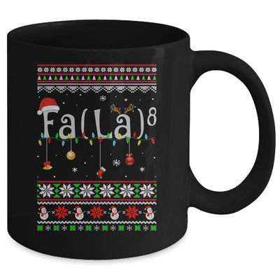 FA (LA)8 Funny Christmas Santa Fa La Math Ugly Xmas Mug Coffee Mug | Teecentury.com