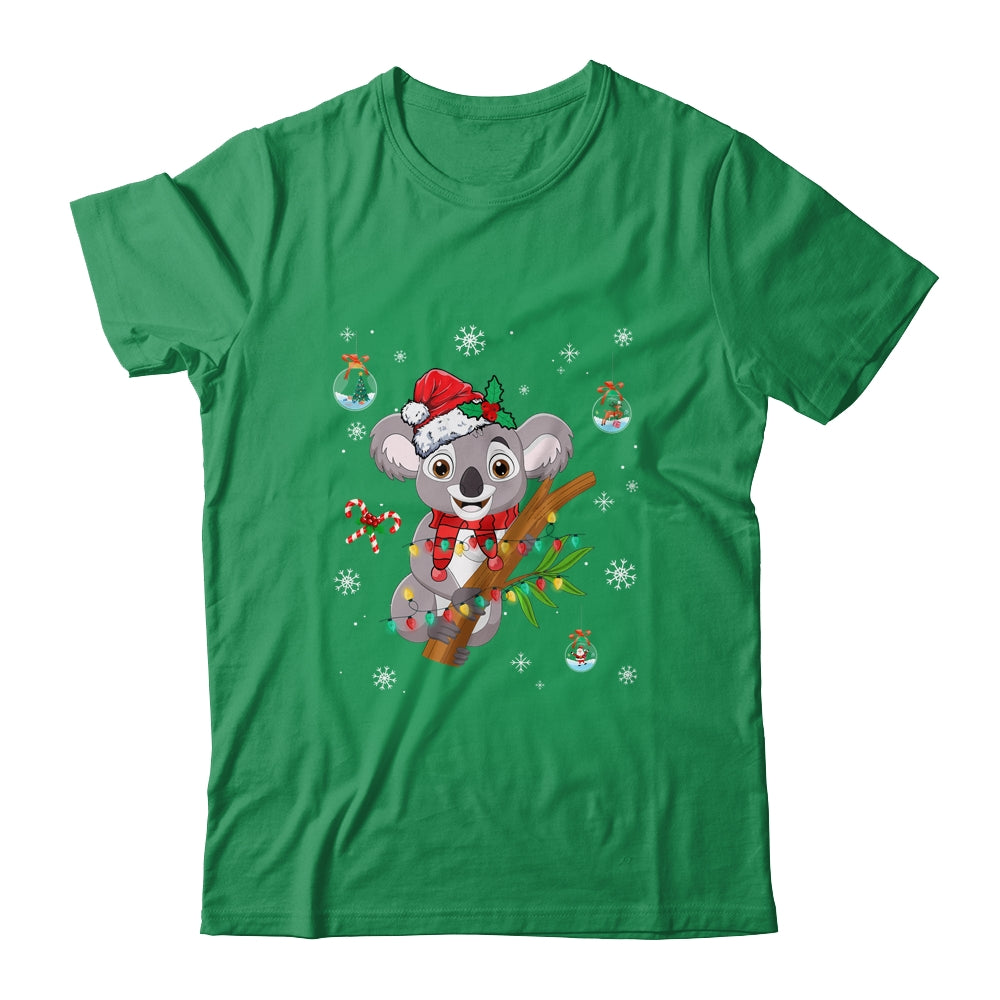 Fa La La Koala La La Cute Koala Bear Christmas Xmas Lights Shirt & Sweatshirt | teecentury