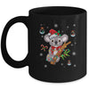 Fa La La Koala La La Cute Koala Bear Christmas Xmas Lights Mug | teecentury