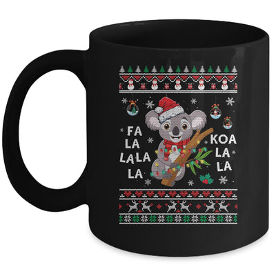 Fa La La Koala La La Cute Koala Bear Santa Christmas Koala Mug | teecentury