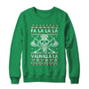 Fa La La Valhalla Viking Skull Christmas Ugly Sweater T-Shirt & Sweatshirt | Teecentury.com