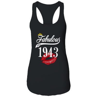 Fabulous Since 1943 Chapter 79 Birthday Gifts Tees T-Shirt & Tank Top | Teecentury.com
