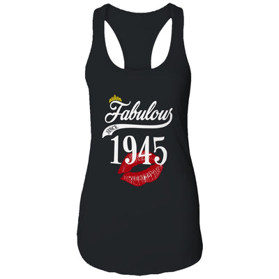 Fabulous Since 1945 Chapter 77 Birthday Gifts Tees T-Shirt & Tank Top | Teecentury.com