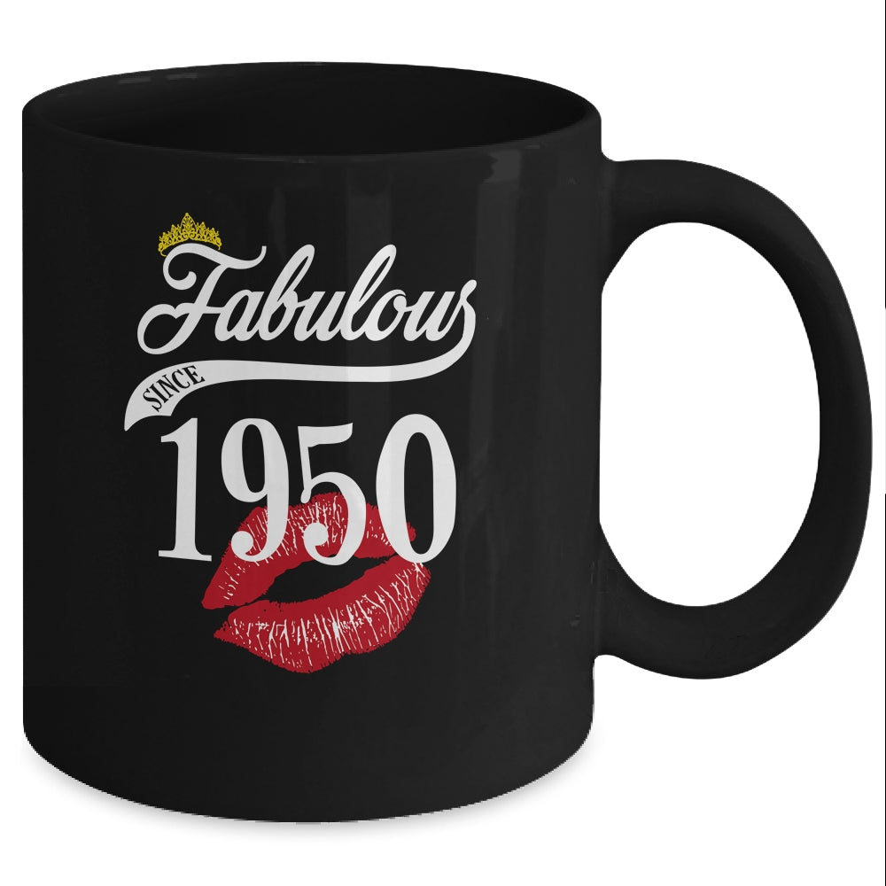 Fabulous Since 1950 Chapter 72 Birthday Gifts Tees Mug Coffee Mug | Teecentury.com