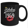 Fabulous Since 1959 Chapter 63 Birthday Gifts Tees Mug Coffee Mug | Teecentury.com