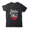 Fabulous Since 1963 Chapter 59 Birthday Gifts Tees T-Shirt & Tank Top | Teecentury.com