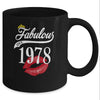 Fabulous Since 1978 Chapter 44 Birthday Gifts Tees Mug Coffee Mug | Teecentury.com