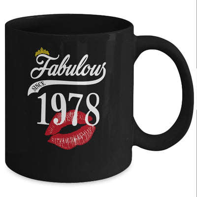 Fabulous Since 1978 Chapter 44 Birthday Gifts Tees Mug Coffee Mug | Teecentury.com