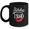 Fabulous Since 1980 Chapter 42 Birthday Gifts Tees Mug Coffee Mug | Teecentury.com
