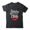 Fabulous Since 1986 Chapter 36 Birthday Gifts Tees T-Shirt & Tank Top | Teecentury.com