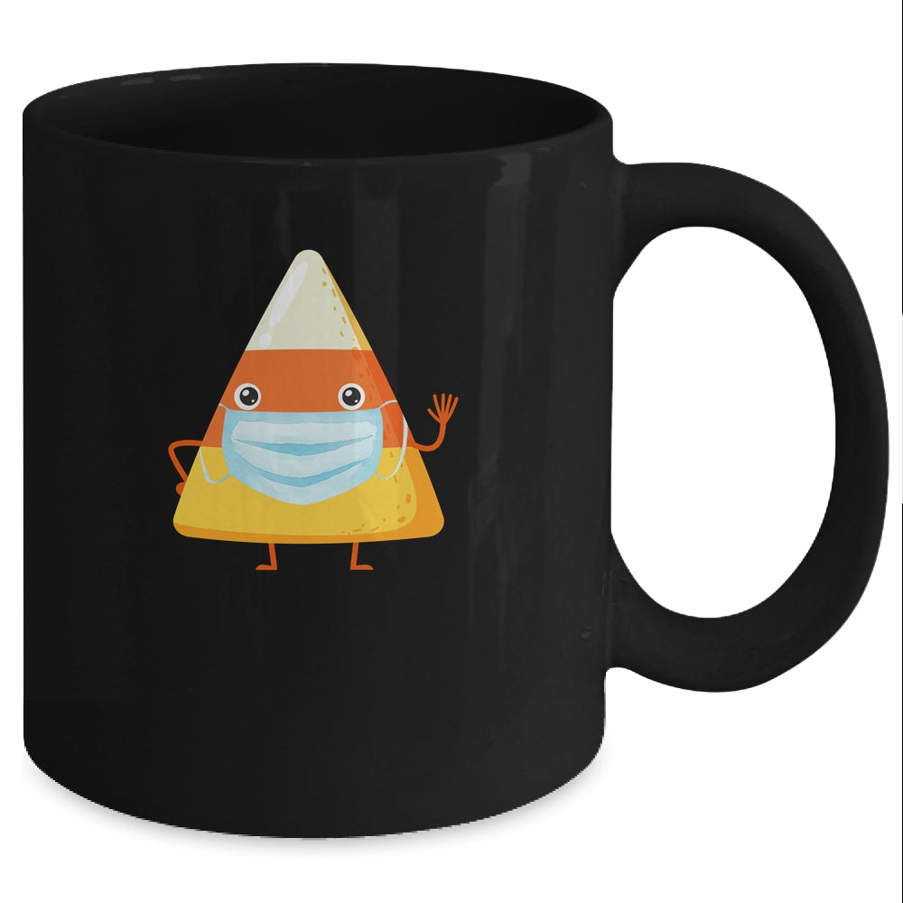 Face Mask Candy Corn Costume Alternative Mug Coffee Mug | Teecentury.com