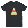 Face Mask Candy Corn Costume Alternative Youth Youth Shirt | Teecentury.com