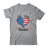 Faith Family Freedom Fourth Of July American Flag Patriotic T-Shirt & Tank Top | Teecentury.com