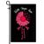 Faith Hope Love Brain Aneurysm Awareness Flag Daisy Flower Burgundy Ribbon Flag | Teecentury.com