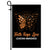 Faith Hope Love Butterfly Leukemia Cancer Awareness Flag Orange Ribbon Flag | Teecentury.com