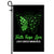 Faith Hope Love Butterfly Liver Cancer Awareness Flag Green Ribbon Flag | Teecentury.com
