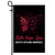 Faith Hope Love Butterfly Multiple Myeloma Awareness Flag Burgundy Ribbon Flag | Teecentury.com