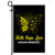 Faith Hope Love Butterfly Sarcoma Awareness Flag Yellow Ribbon Flag | Teecentury.com