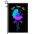 Faith Hope Love Suicide Prevention Awareness Flag Daisy Flower Teal and Purple Ribbon Flag | Teecentury.com