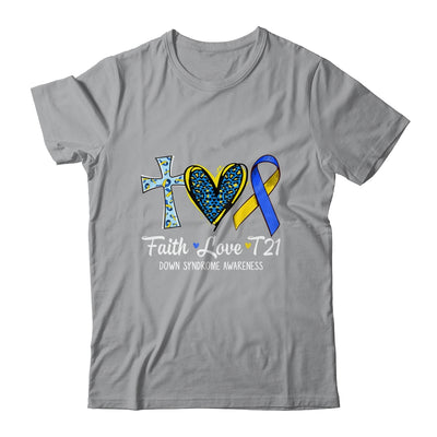 Faith Love Down Syndrome Awareness Christian Men Women Shirt & Hoodie | teecentury