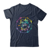 Faith Over Fear Arrow Cute Lettering Inspirational Christian Shirt & Hoodie | teecentury