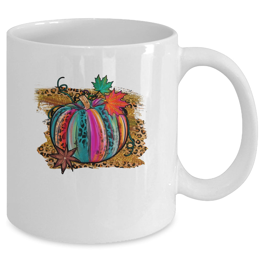 Fall Pumpkin Women Floral Pumpkin Halloween Mug | teecentury