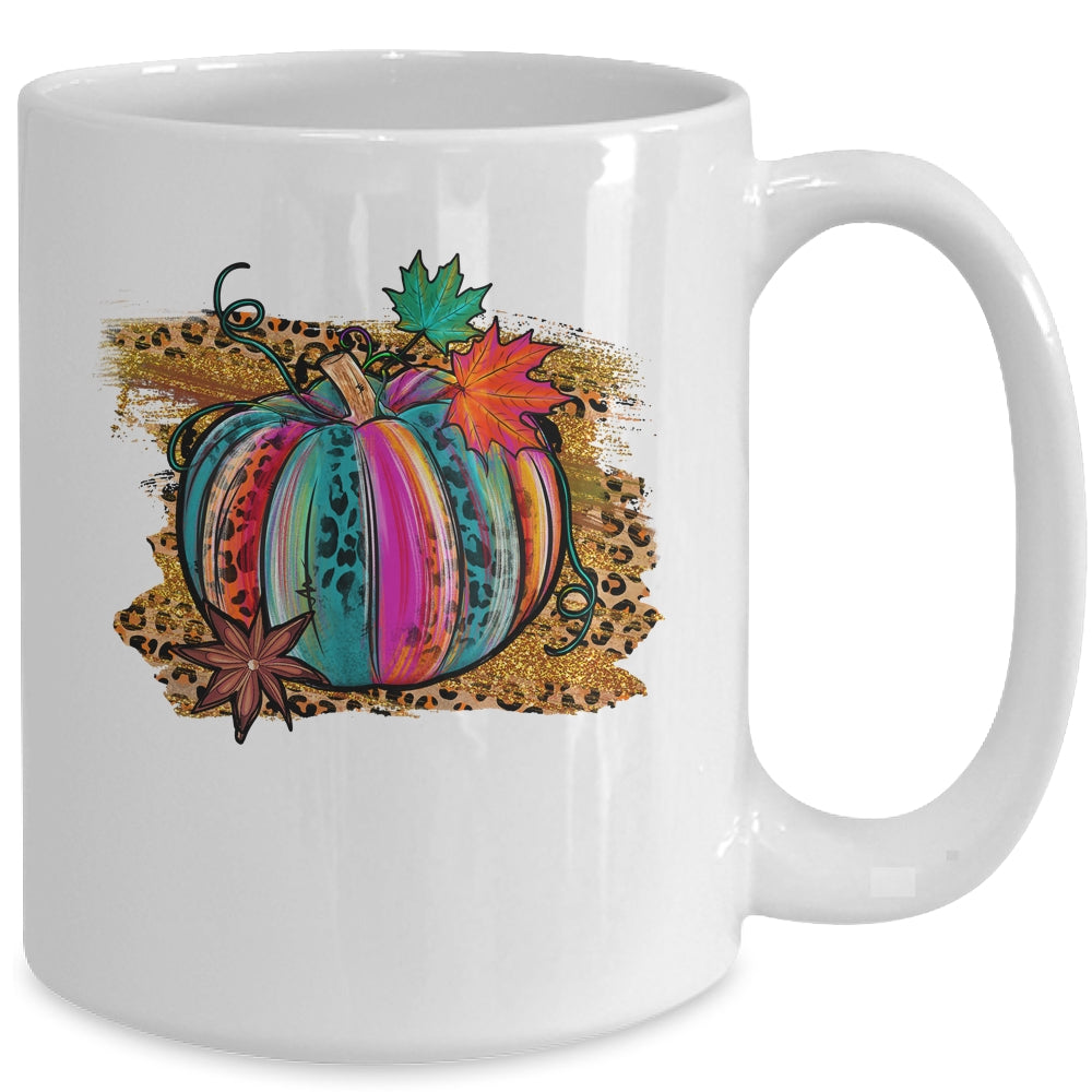 Fall Pumpkin Women Floral Pumpkin Halloween Mug | teecentury