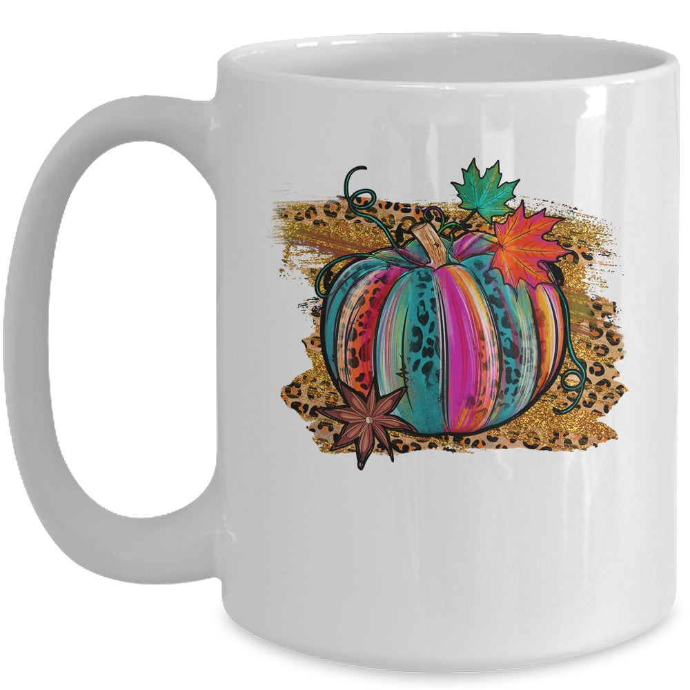 Fall Pumpkin Women Floral Pumpkin Halloween Mug | teecentury