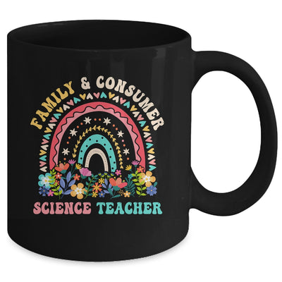 Family And Consumer Science Teacher Floral Mug | teecentury