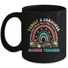 Family And Consumer Science Teacher Floral Mug | teecentury