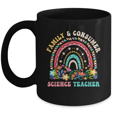 Family And Consumer Science Teacher Floral Mug | teecentury