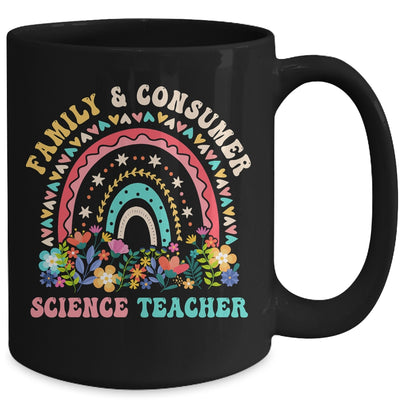 Family And Consumer Science Teacher Floral Mug | teecentury