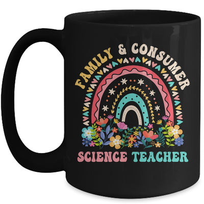 Family And Consumer Science Teacher Floral Mug | teecentury