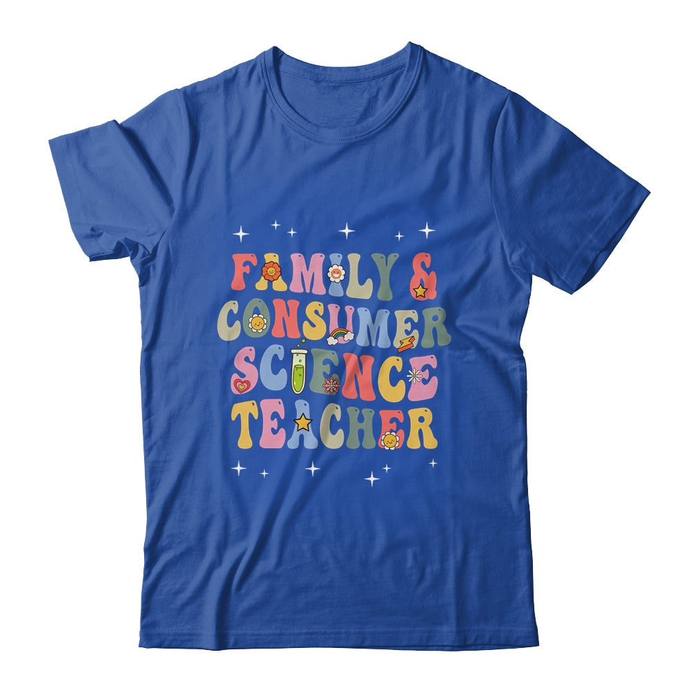 Family And Consumer Science Teacher Groovy Shirt & Hoodie | teecentury
