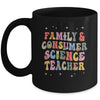 Family And Consumer Science Teacher Groovy Mug | teecentury
