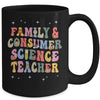 Family And Consumer Science Teacher Groovy Mug | teecentury