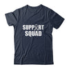 Family Brain Cancer Awareness Grey Ribbon Support Squad T-Shirt & Hoodie | Teecentury.com