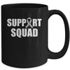 Family Brain Cancer Awareness Grey Ribbon Support Squad Mug Coffee Mug | Teecentury.com