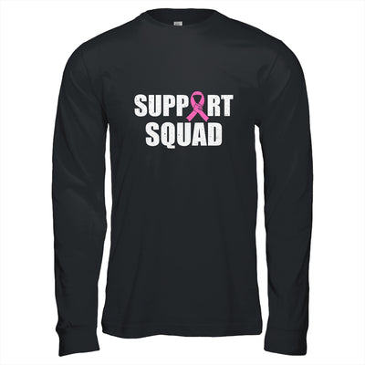 Family Breast Cancer Awareness Pink Ribbon Support Squad T-Shirt & Hoodie | Teecentury.com